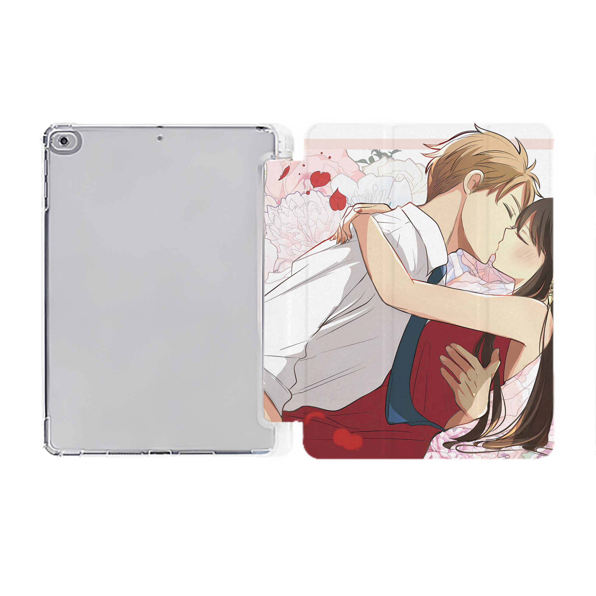 （画像用） SPY×FAMILY间谍家家酒 IPad ケース ペン収納付き 三つ折りスタンド PUレザー×シリコン 対応機種9.5/10.5/10.9インチ